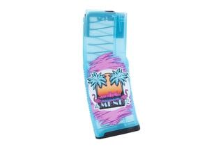 Amend2 Mod-C 5.56 NATO 30 Round Magazine with blue translucent body